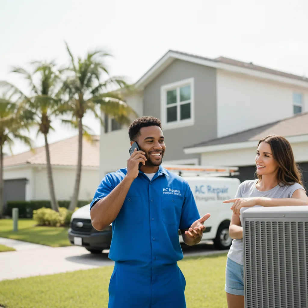 AC Repair Pompano Beach customer support in Leipsic